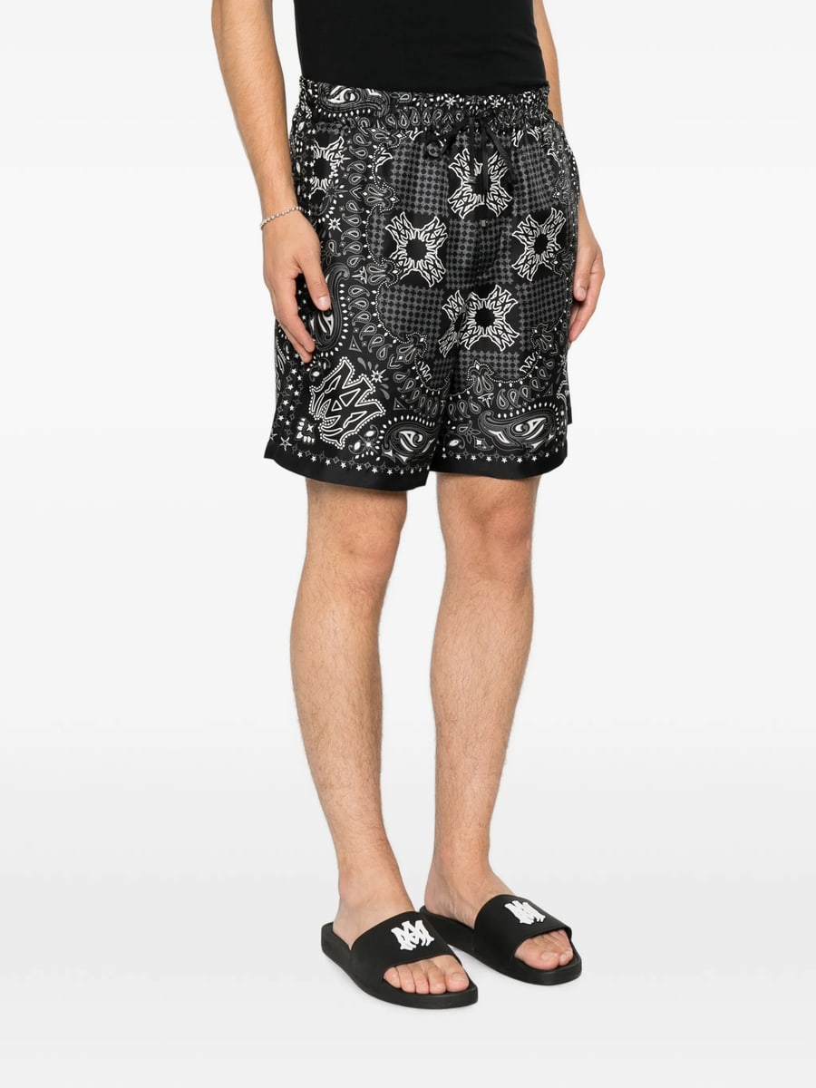 Amiri Amiri MA Check Shorts, view 2