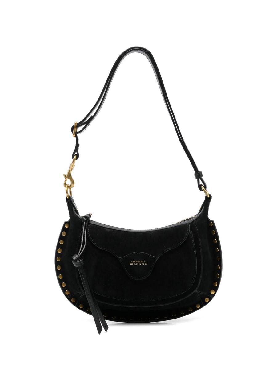 Isabel Marant Isabel Marant Stud-embellished Suede Shoulder Bag
