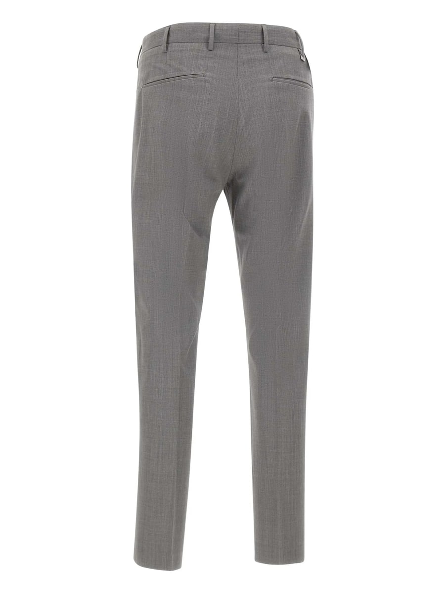 PT Torino Pt Torino Pressed-crease Tailored Trousers, view 3