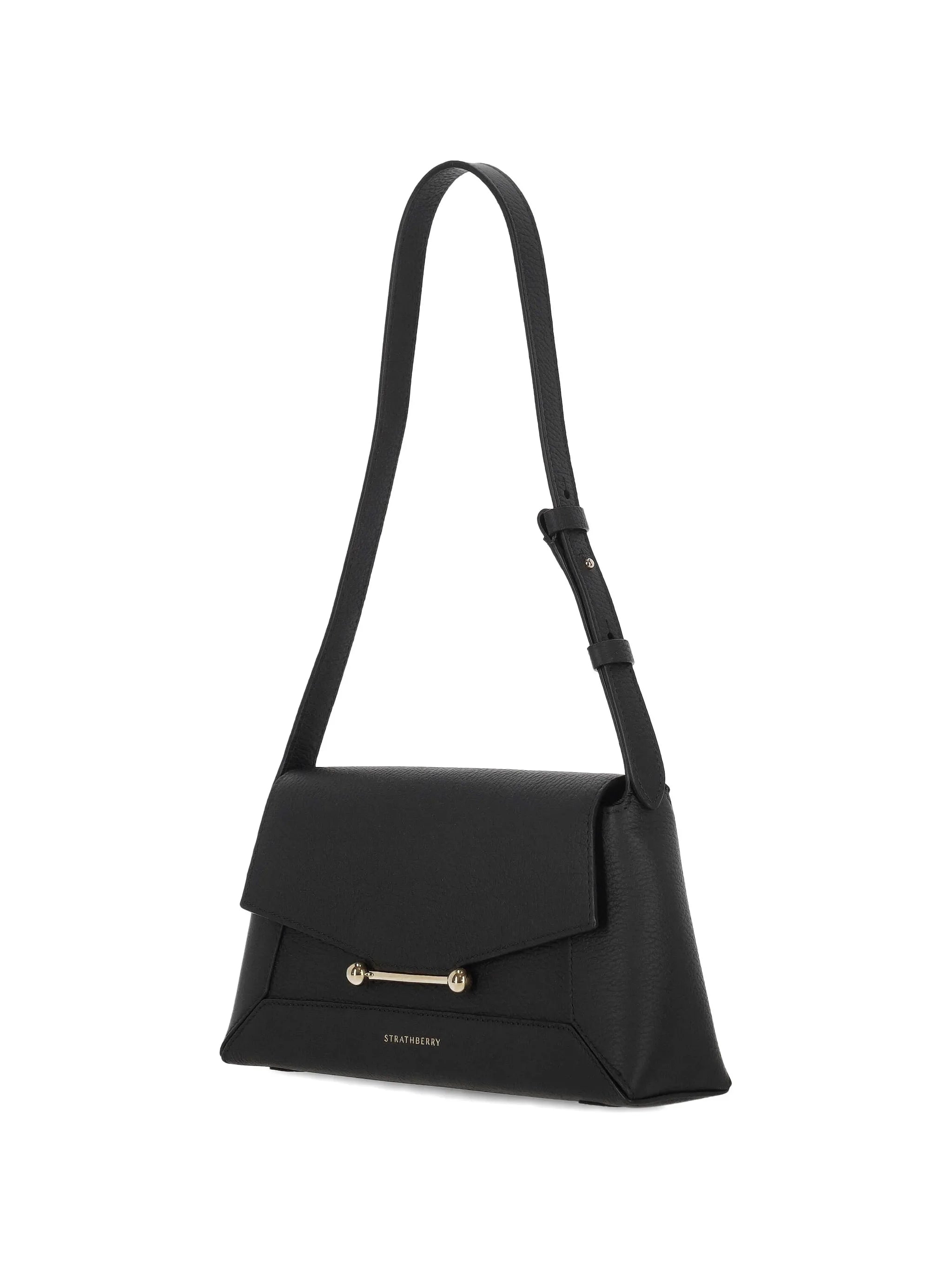 Strathberry Strathberry Mosaic Leather Shoulder Bag, view 2