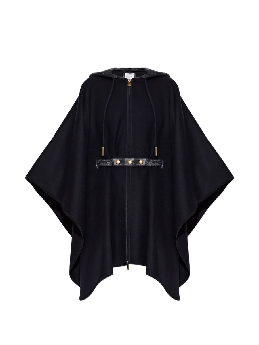 Moncler Moncler Hooded Zip-up Coat