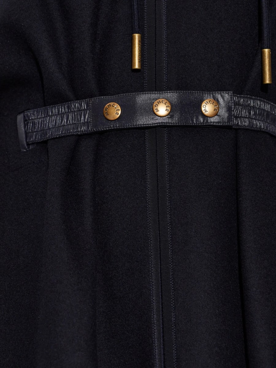 Moncler Moncler Hooded Zip-up Coat, view 2