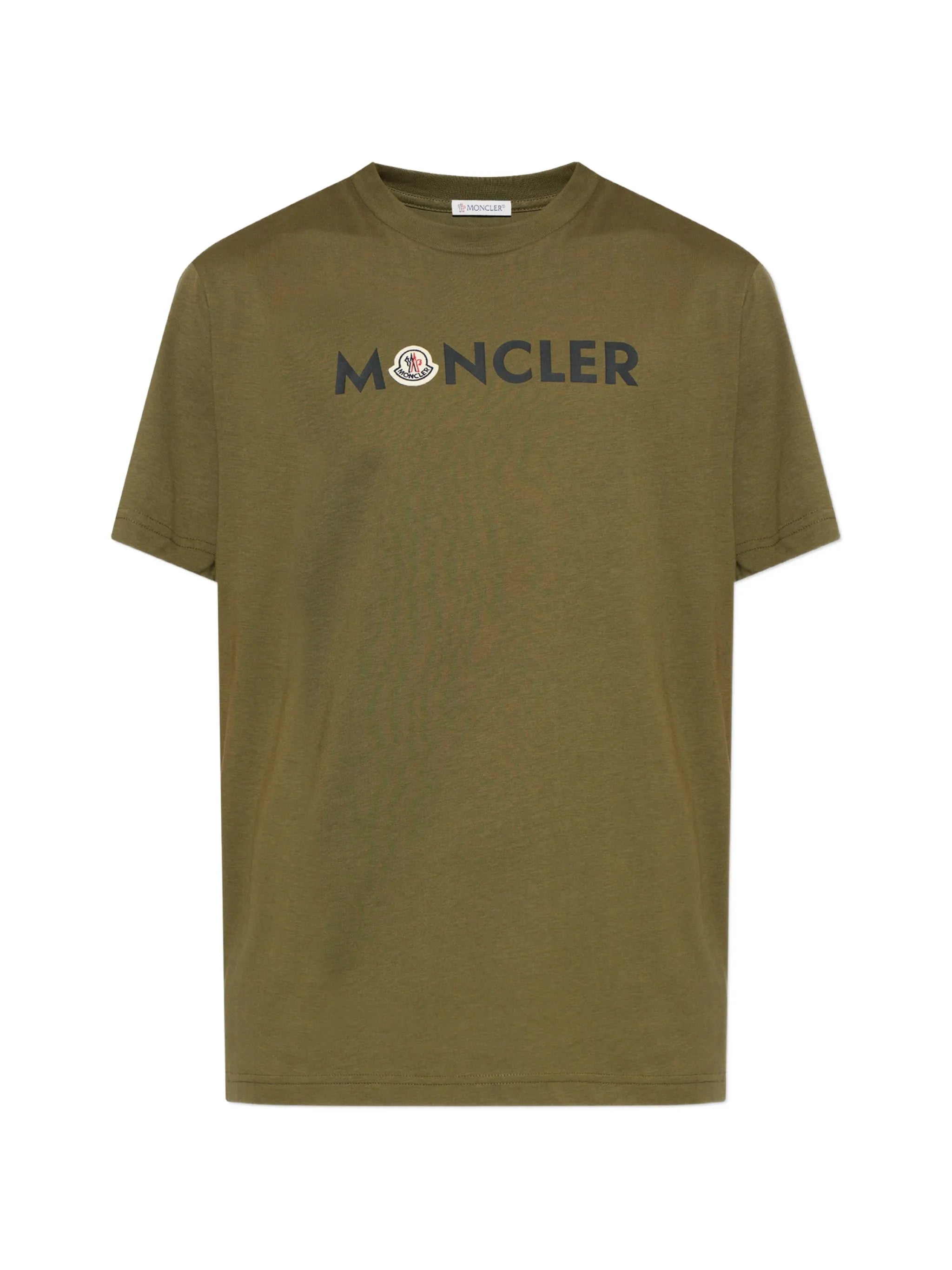 Moncler Moncler Logo Cotton T-shirt