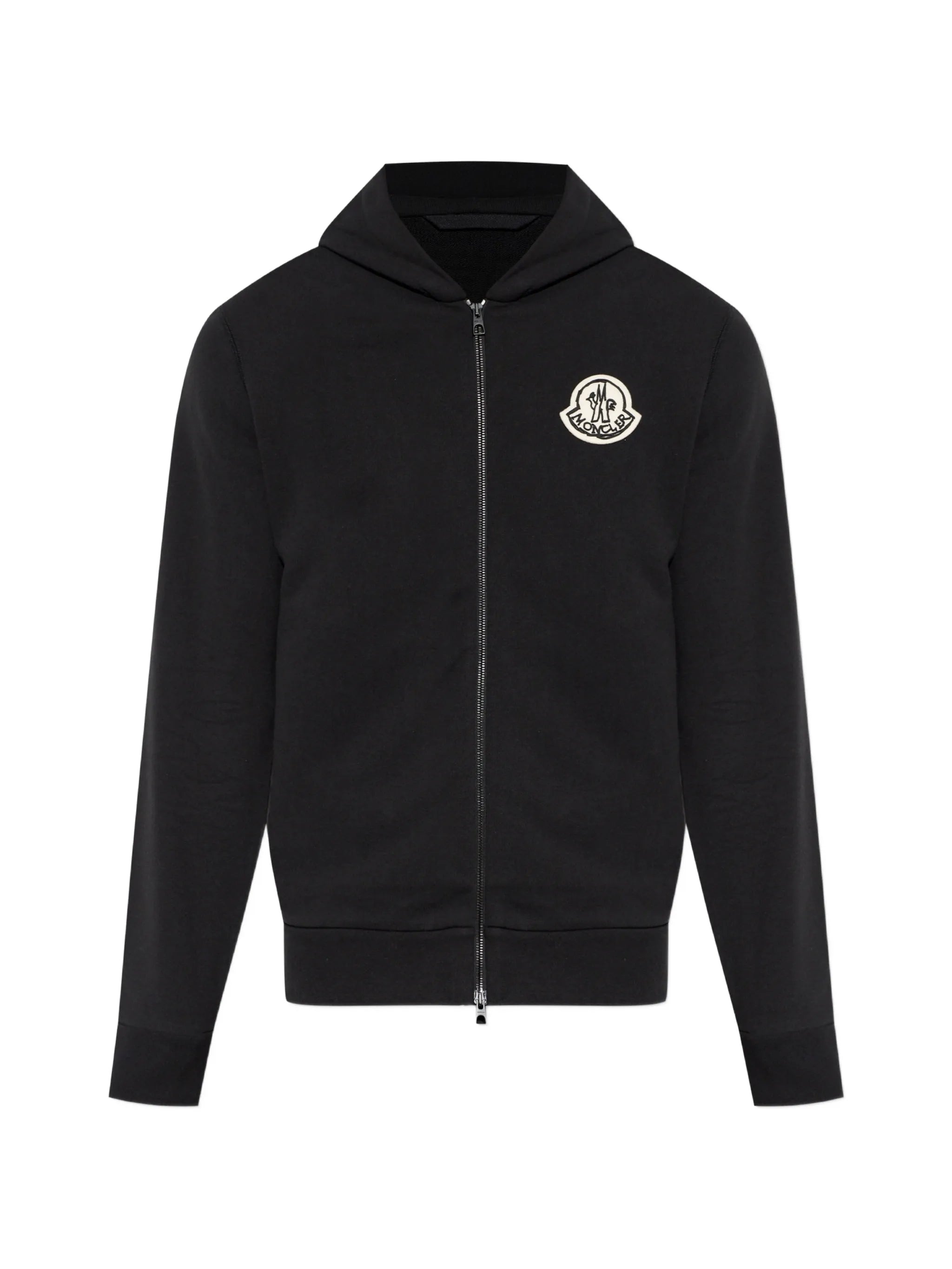 Moncler Moncler Logo-patch Zip-up Hoodie