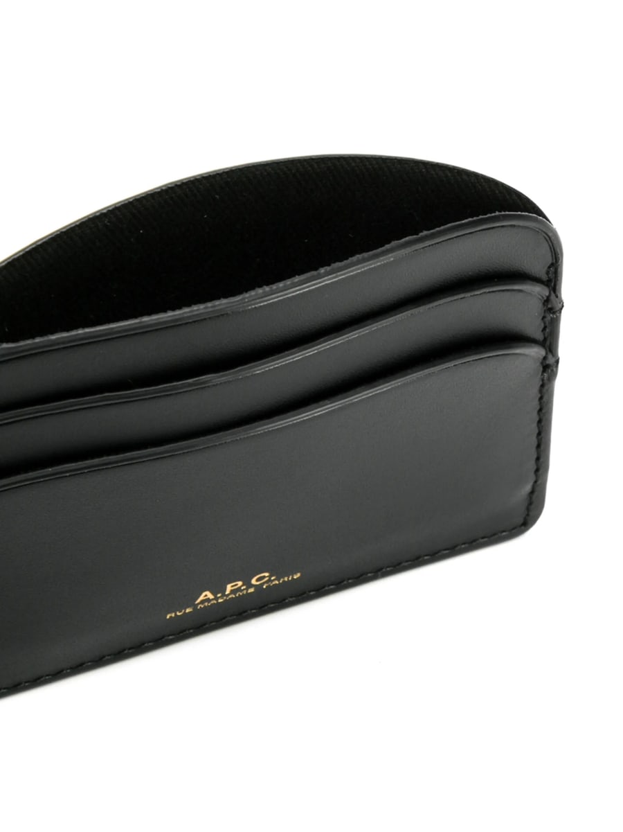 A.P.C. A.p.c. Logo-stamp Cardholder, view 3