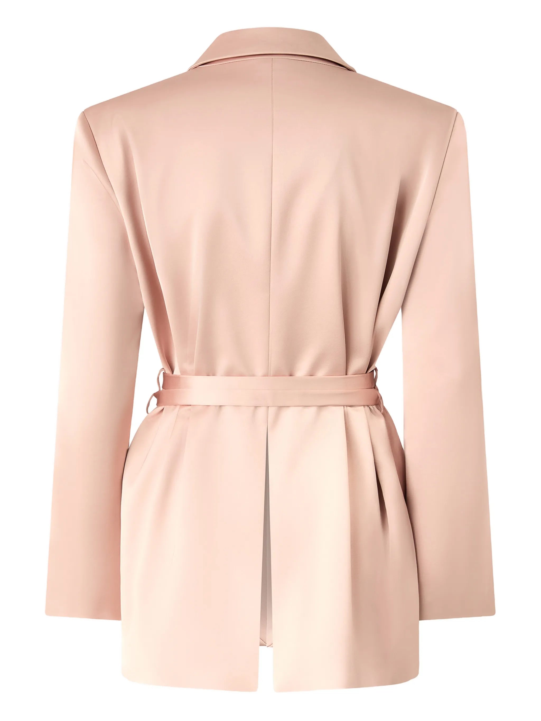 Pinko Pinko Satin Jacket With Belt, view 2