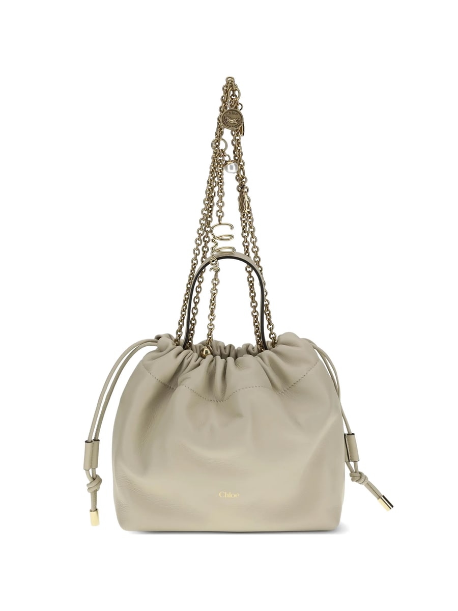 Chloé Chloé Chain Drawstring Bucket Bag
