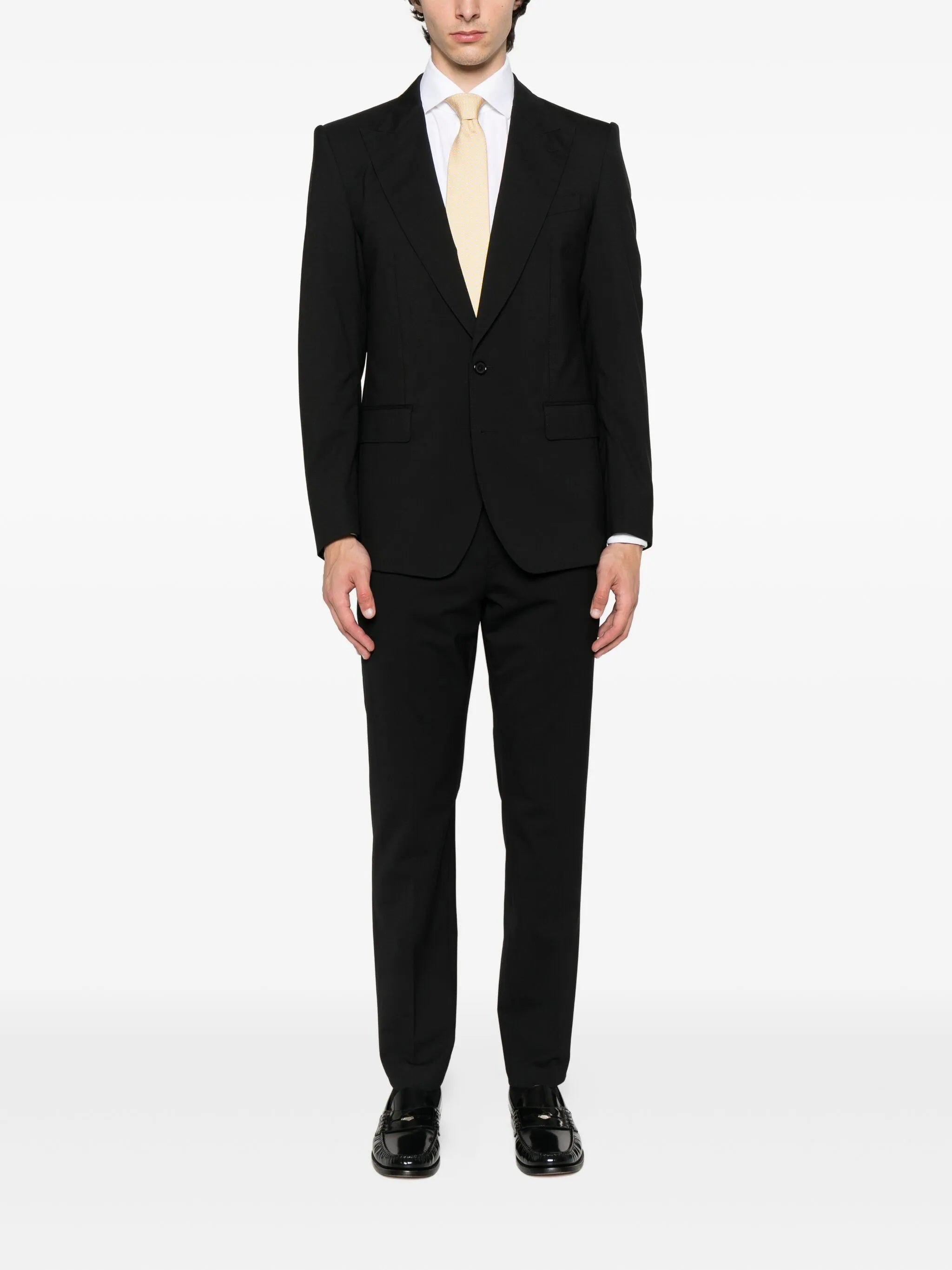 PT Torino Pt Torino Slim-fit Pressed-crease Trousers, view 2