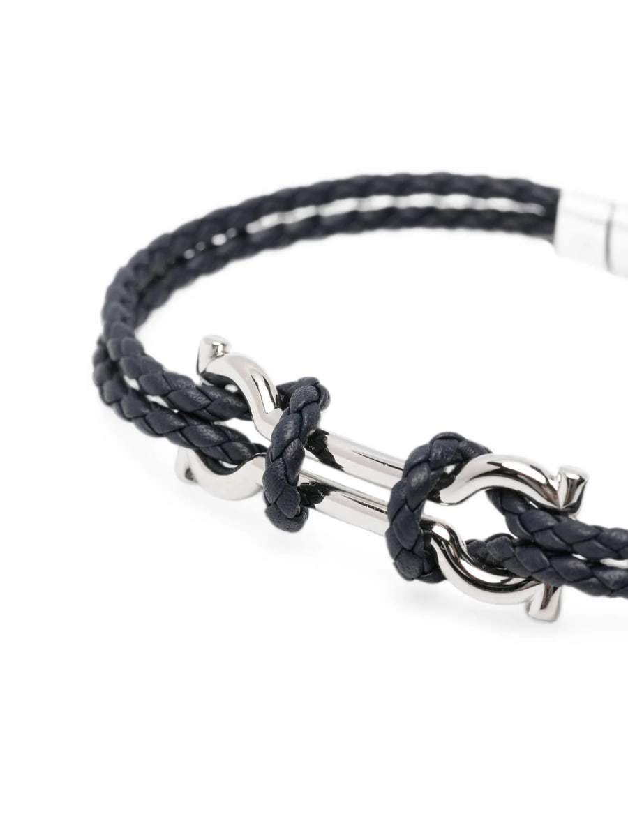 Ferragamo Ferragamo Double Gancini Bracelet (20 Cm), view 3