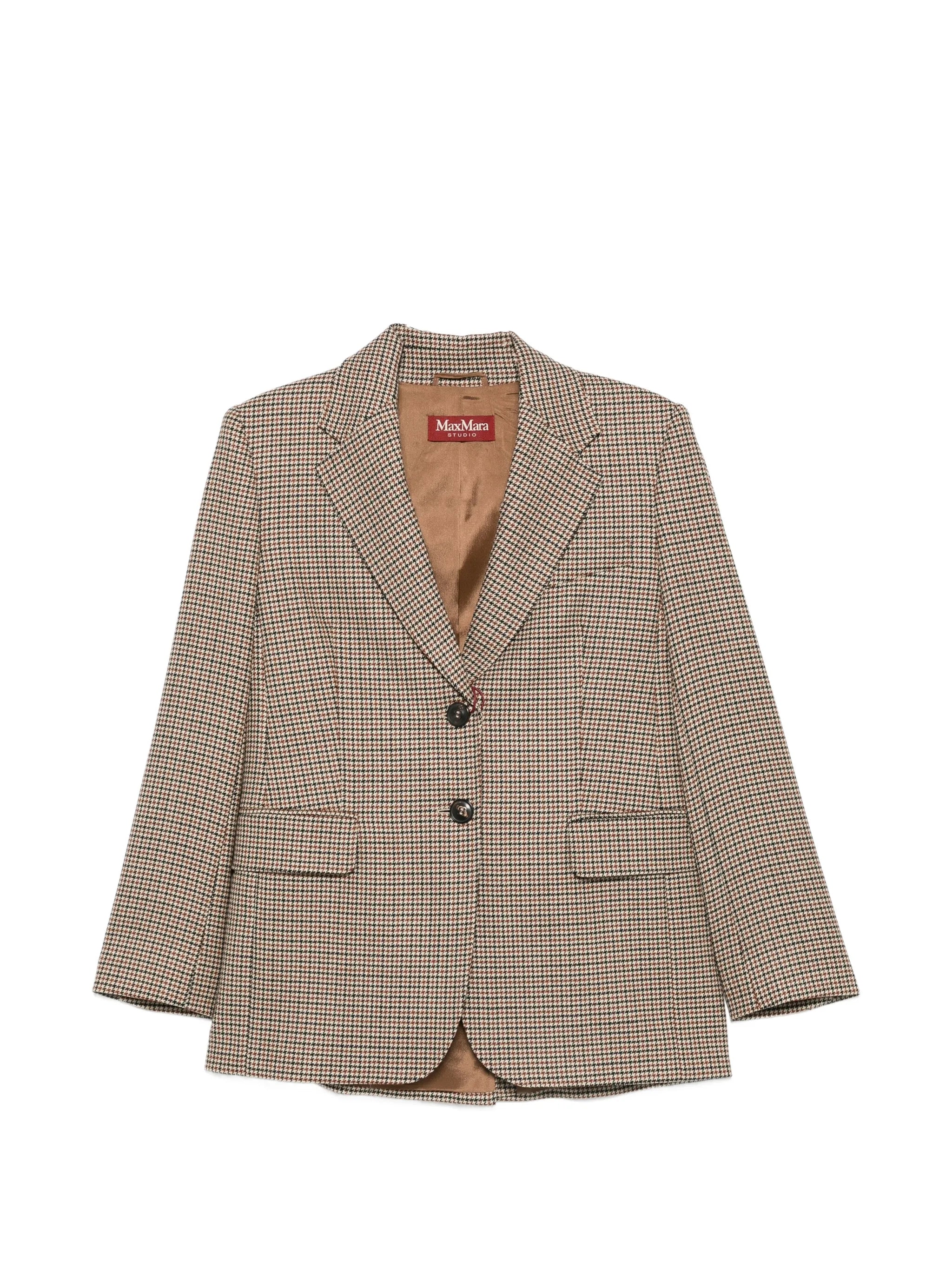 Max Mara Studio Max Mara Studio Alice Houndstooth Blazer