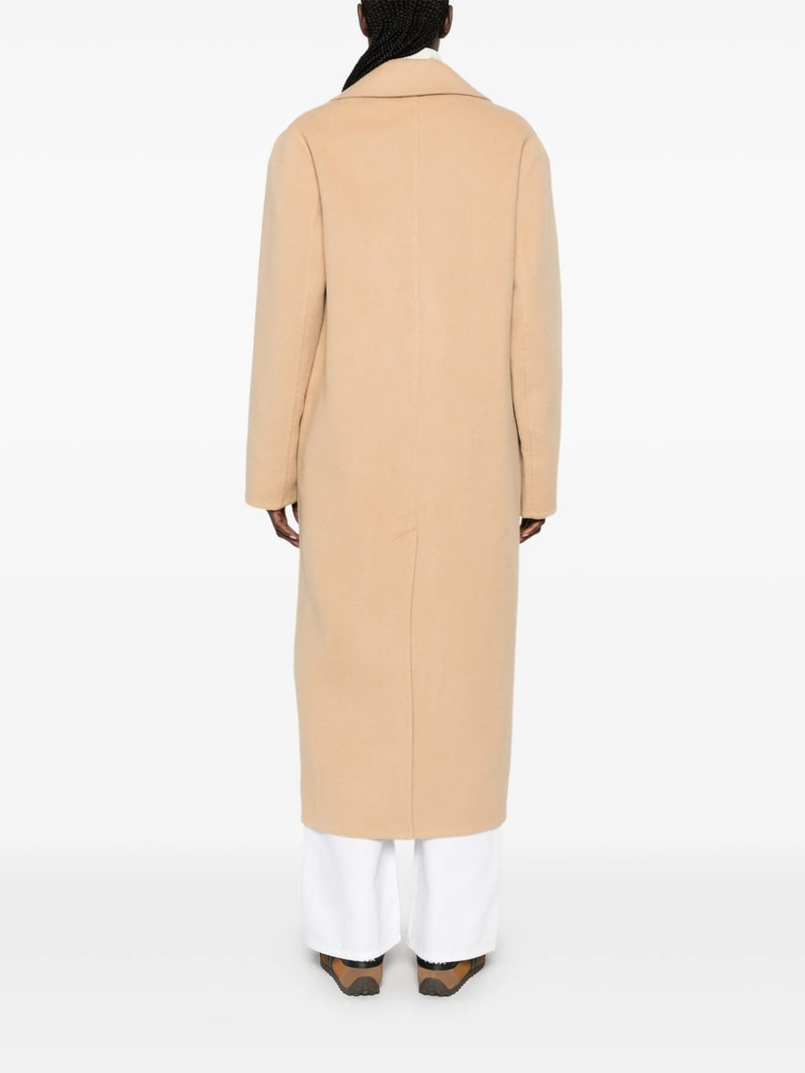 Vince Vince Notched-lapels Single-breasted Coat, view 5