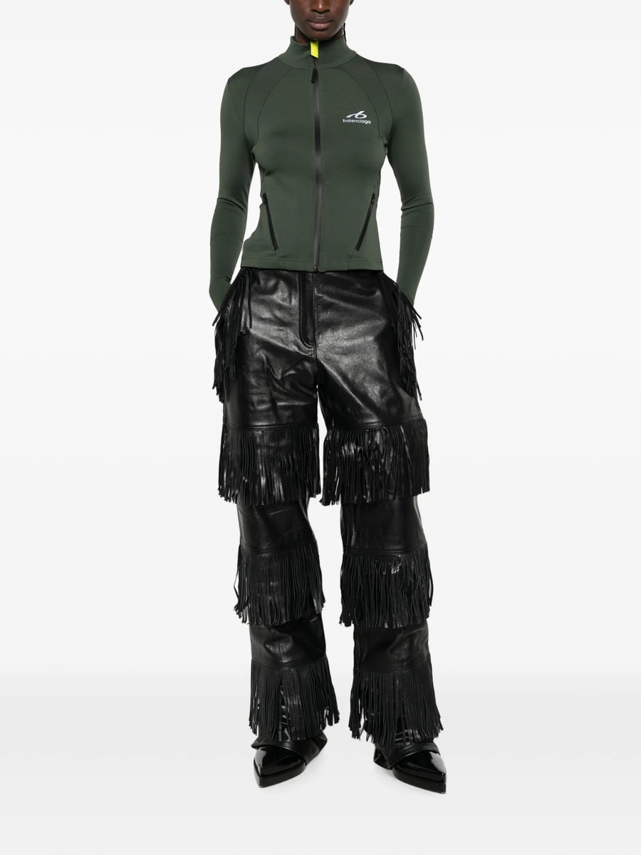 Balenciaga Balenciaga Logo-embroidered Jacket, view 5