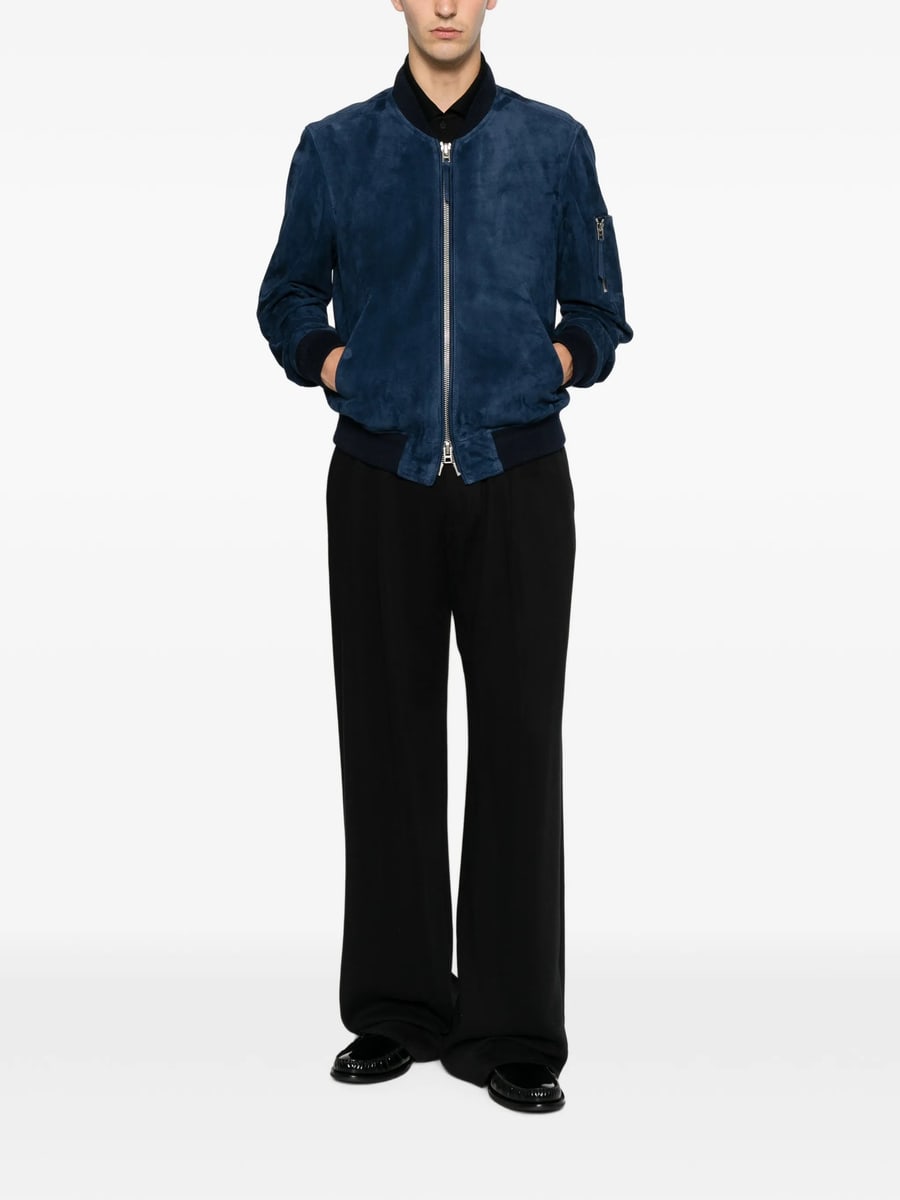 Tom Ford Tom Ford Zip-fastening Leather Jacket, view 2
