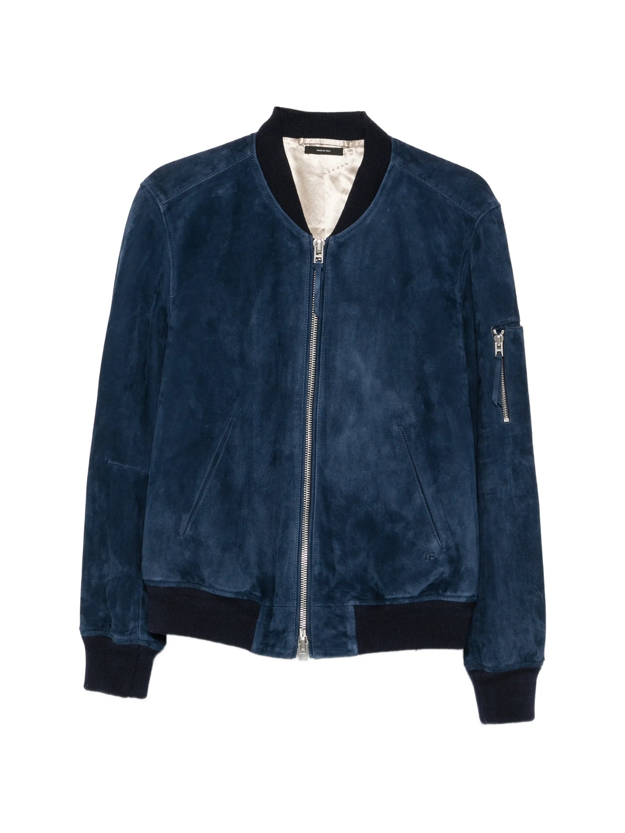 Tom Ford Tom Ford Zip-fastening Leather Jacket