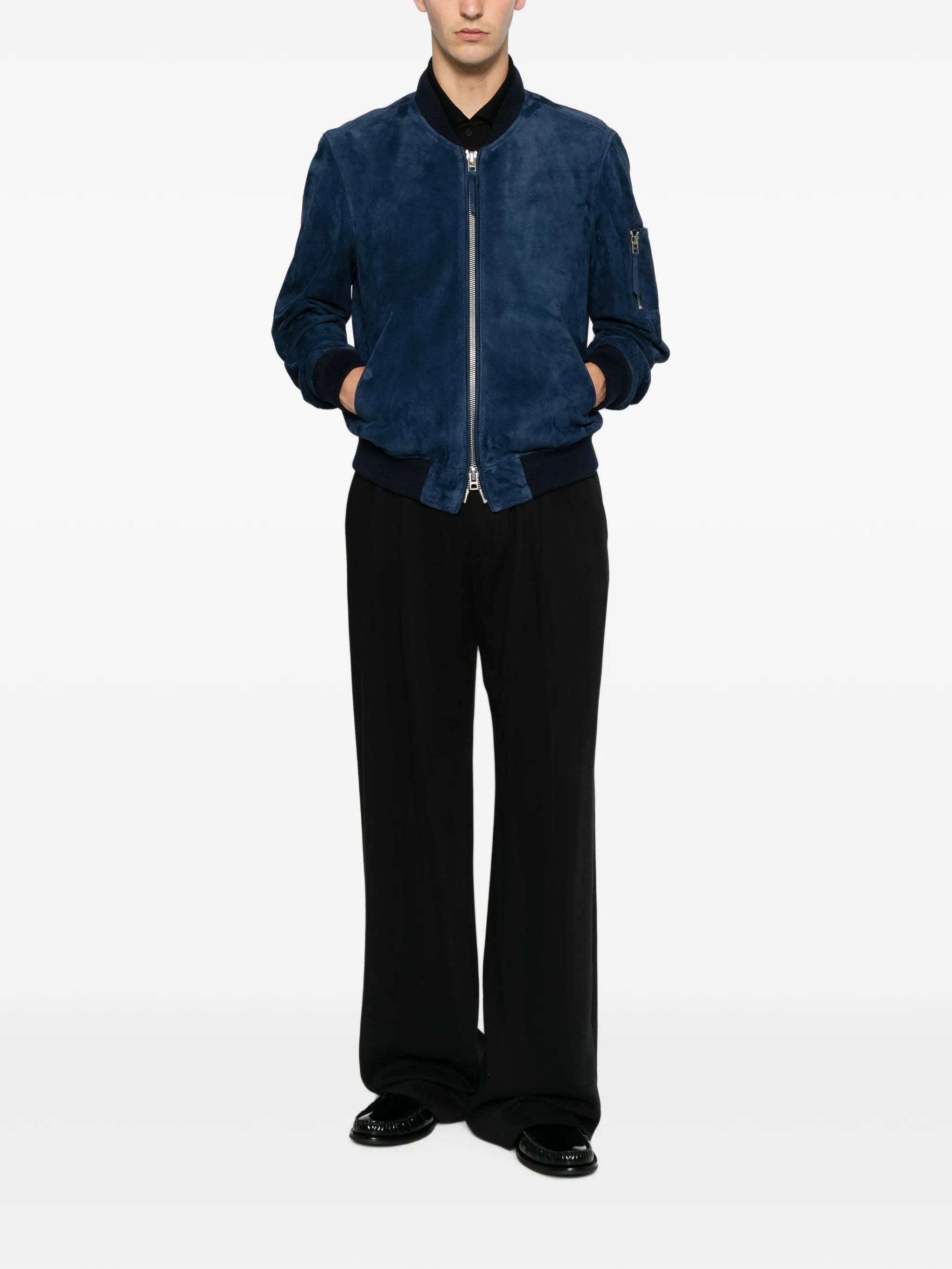 Tom Ford Tom Ford Zip-fastening Leather Jacket, view 2