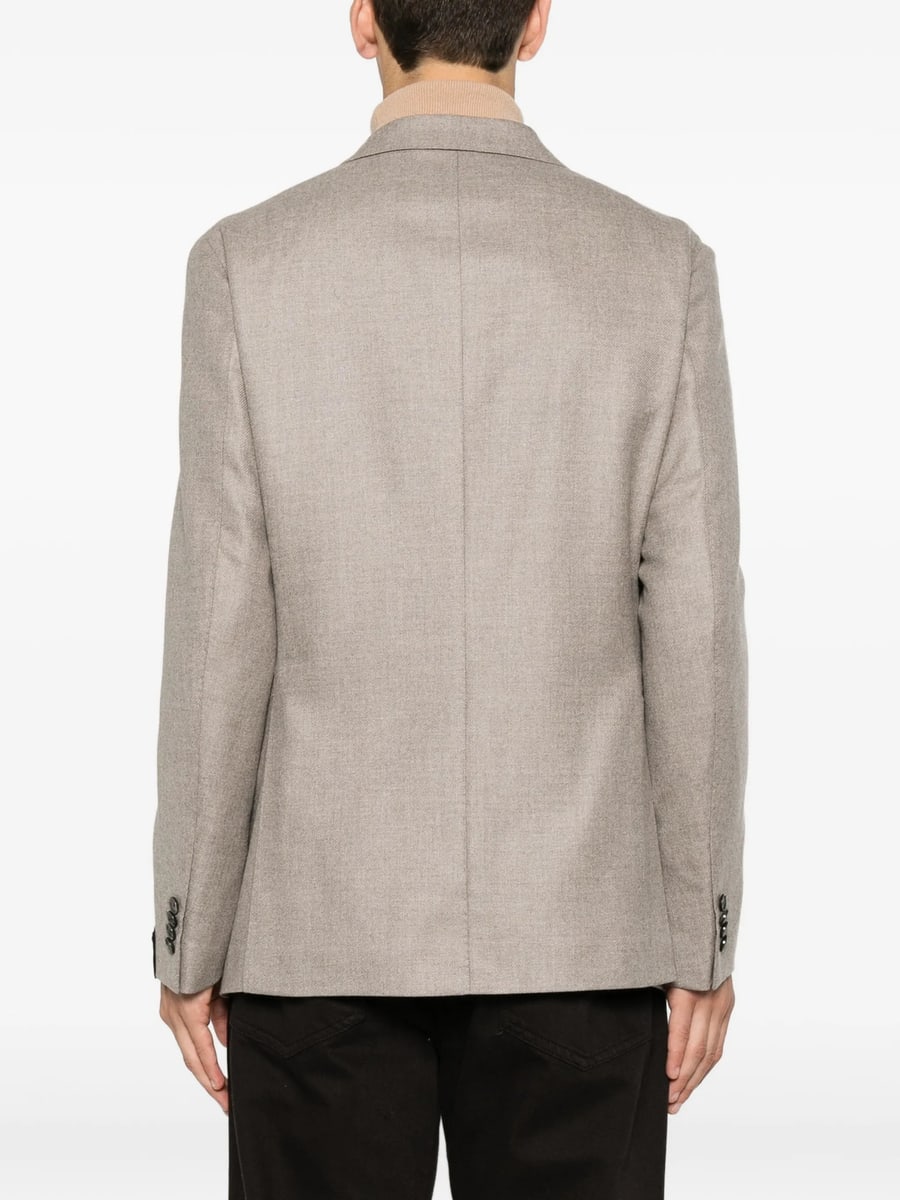 Caruso Caruso Aida Double-breasted Buttoned Blazer, view 3