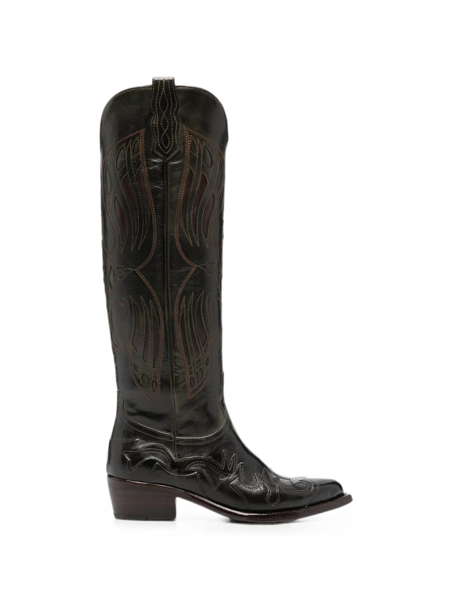 Eraldo Eraldo Leather Cowboy Boots