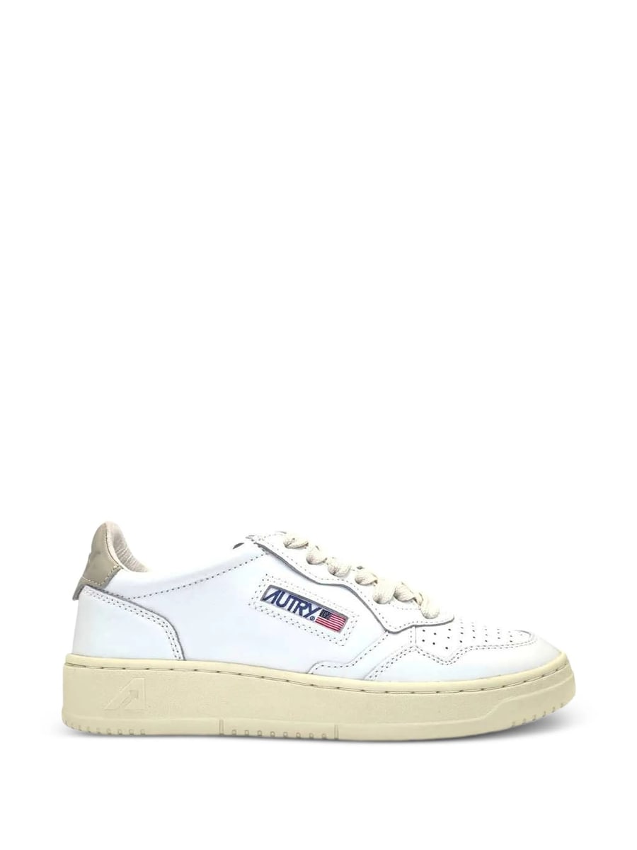 Autry Autry Medalist Perforated Leather Sneakers