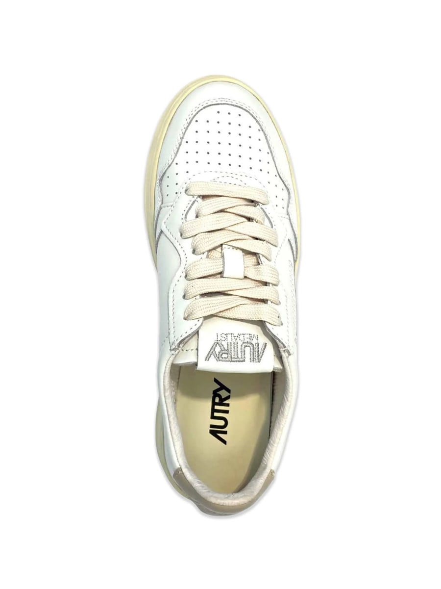 Autry Autry Medalist Perforated Leather Sneakers, view 4