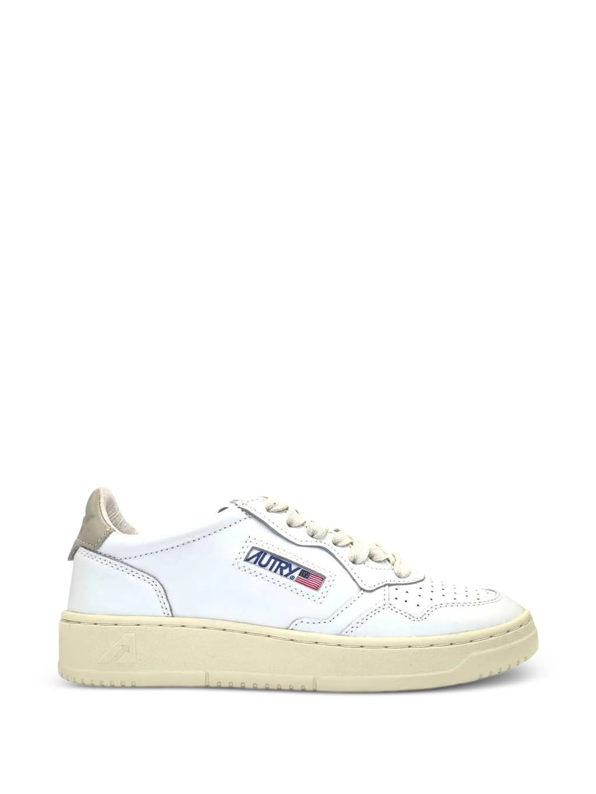 Autry Autry Medalist Perforated Leather Sneakers