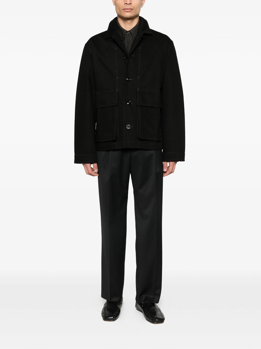 Lemaire Lemaire Pocket Button Overshirt, view 3