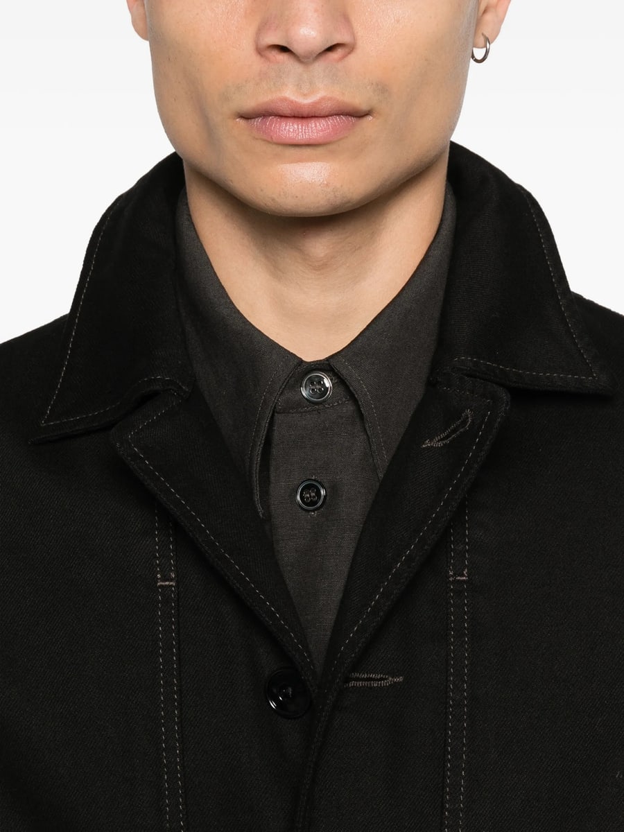 Lemaire Lemaire Pocket Button Overshirt, view 4