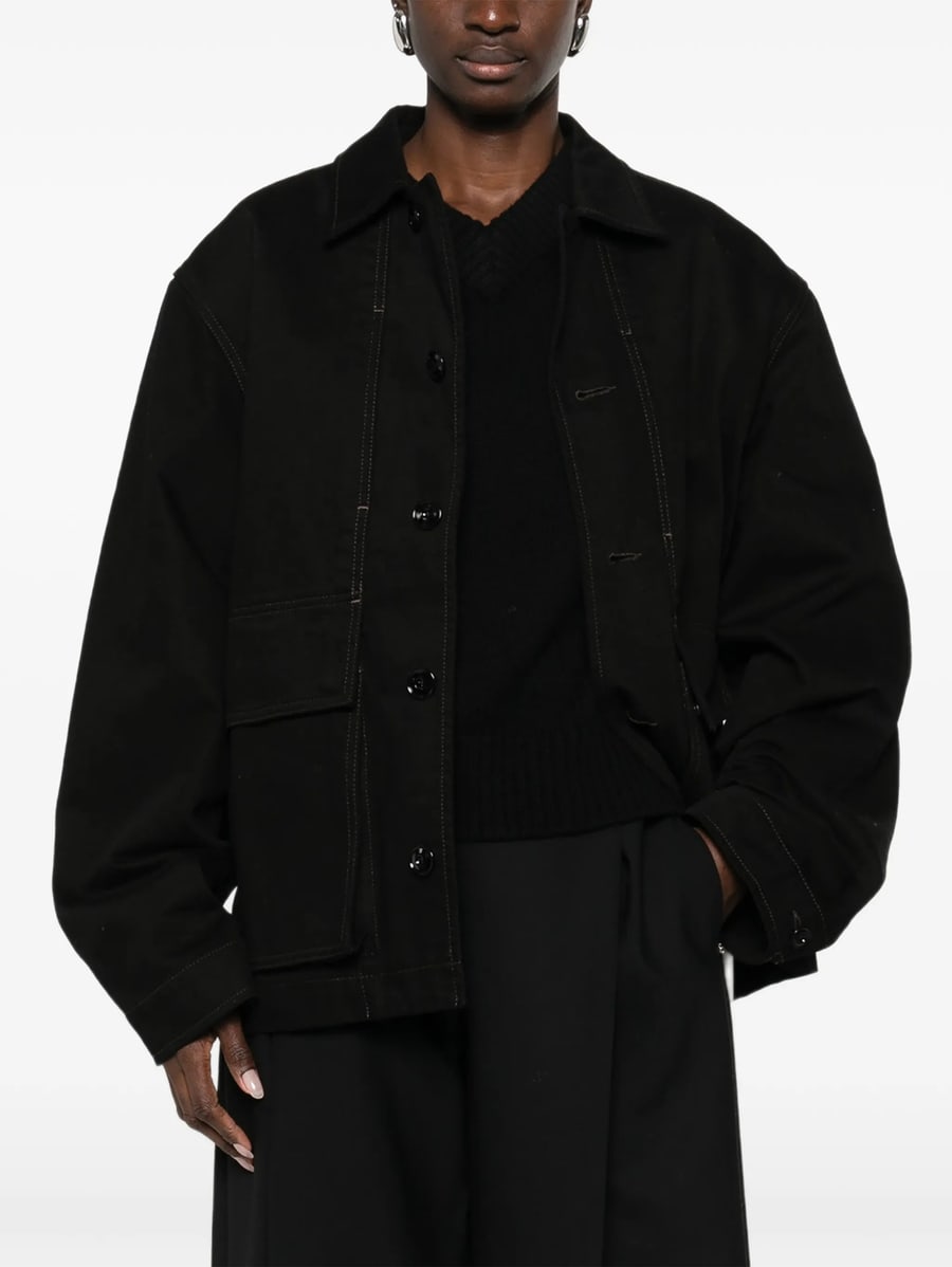 Lemaire Lemaire Pocket Button Overshirt, view 5