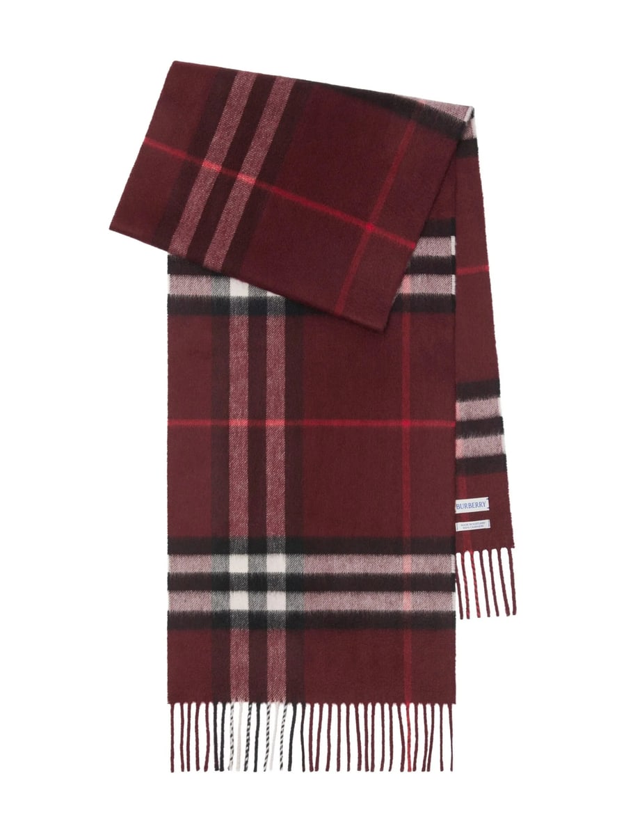 Burberry Burberry Checked Cashmere Scarf