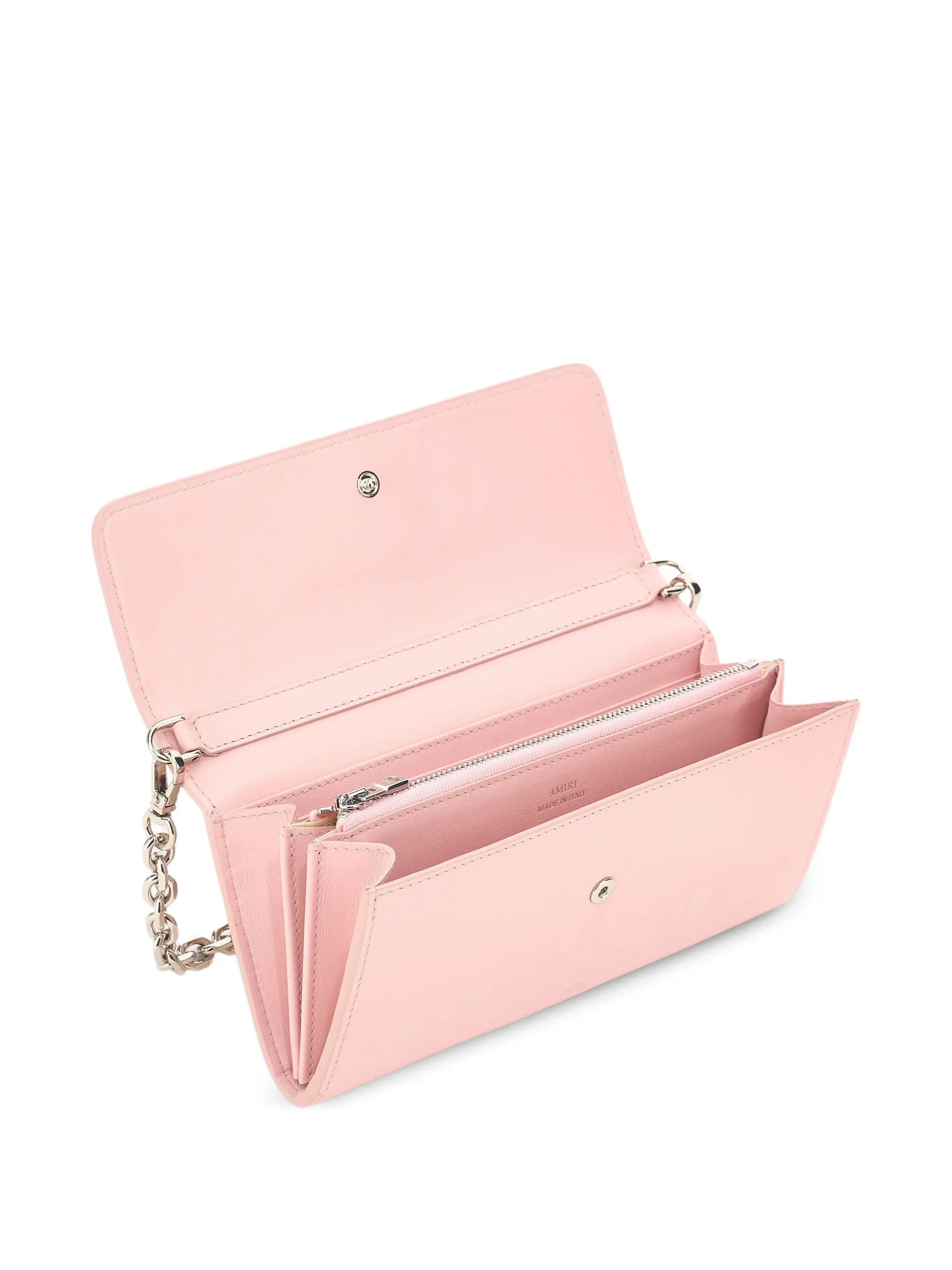 Amiri Amiri Ma Leather Clutch Bag, view 2