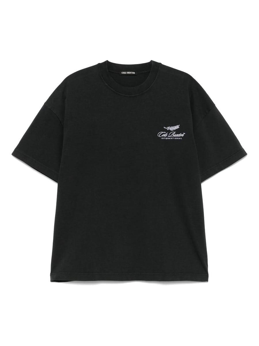Cole Buxton Cole Buxton Logo-embroidered T-shirt