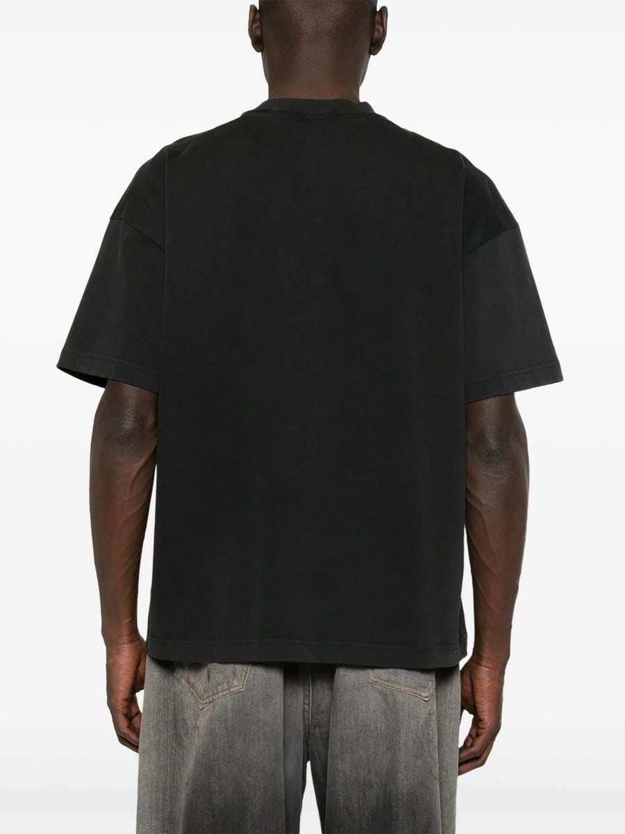 Cole Buxton Cole Buxton Logo-embroidered T-shirt, view 4