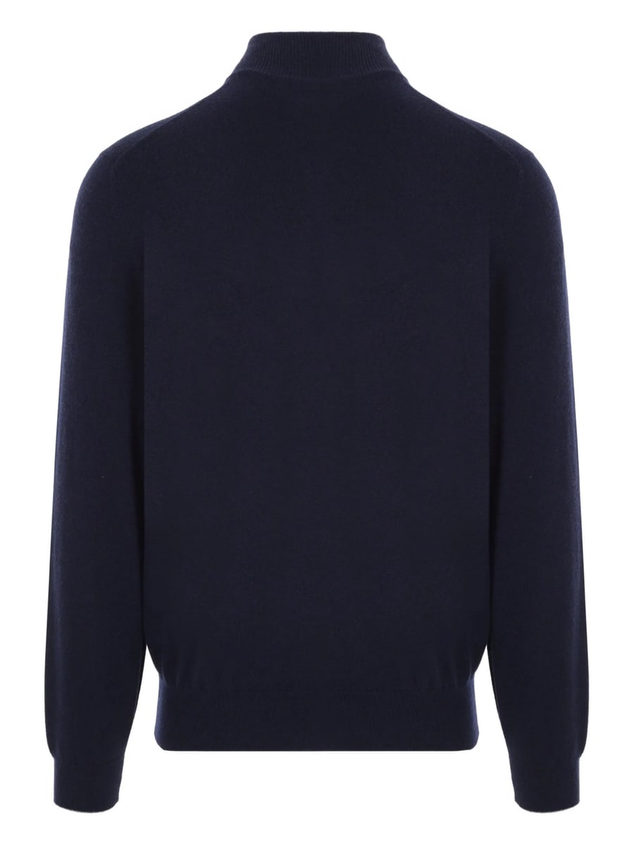 Brunello Cucinelli Brunello Cucinelli Zip-fastening Cashmere Sweater, view 3
