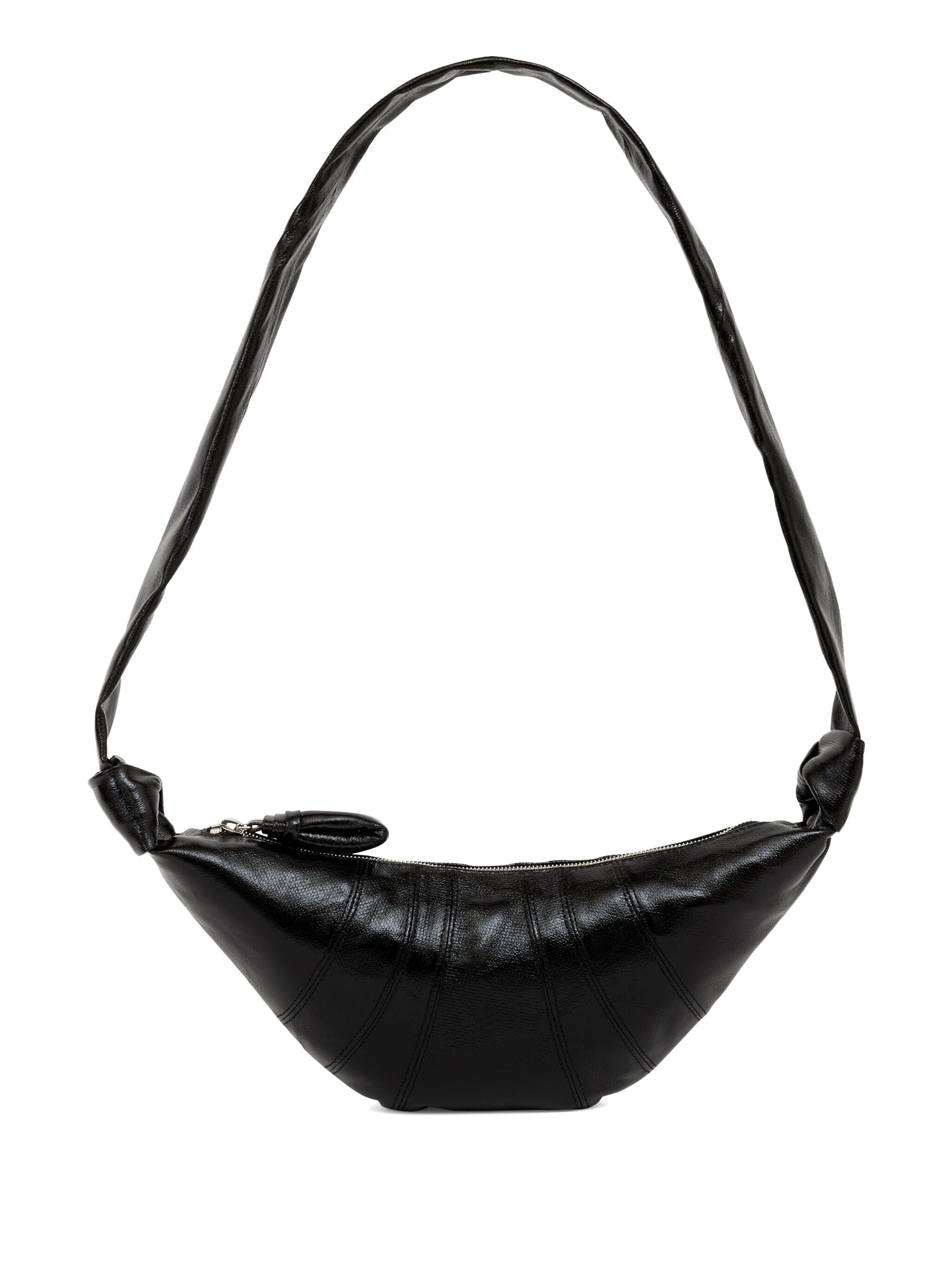 Lemaire Lemaire Small Croissant Bag In Coated Cotton