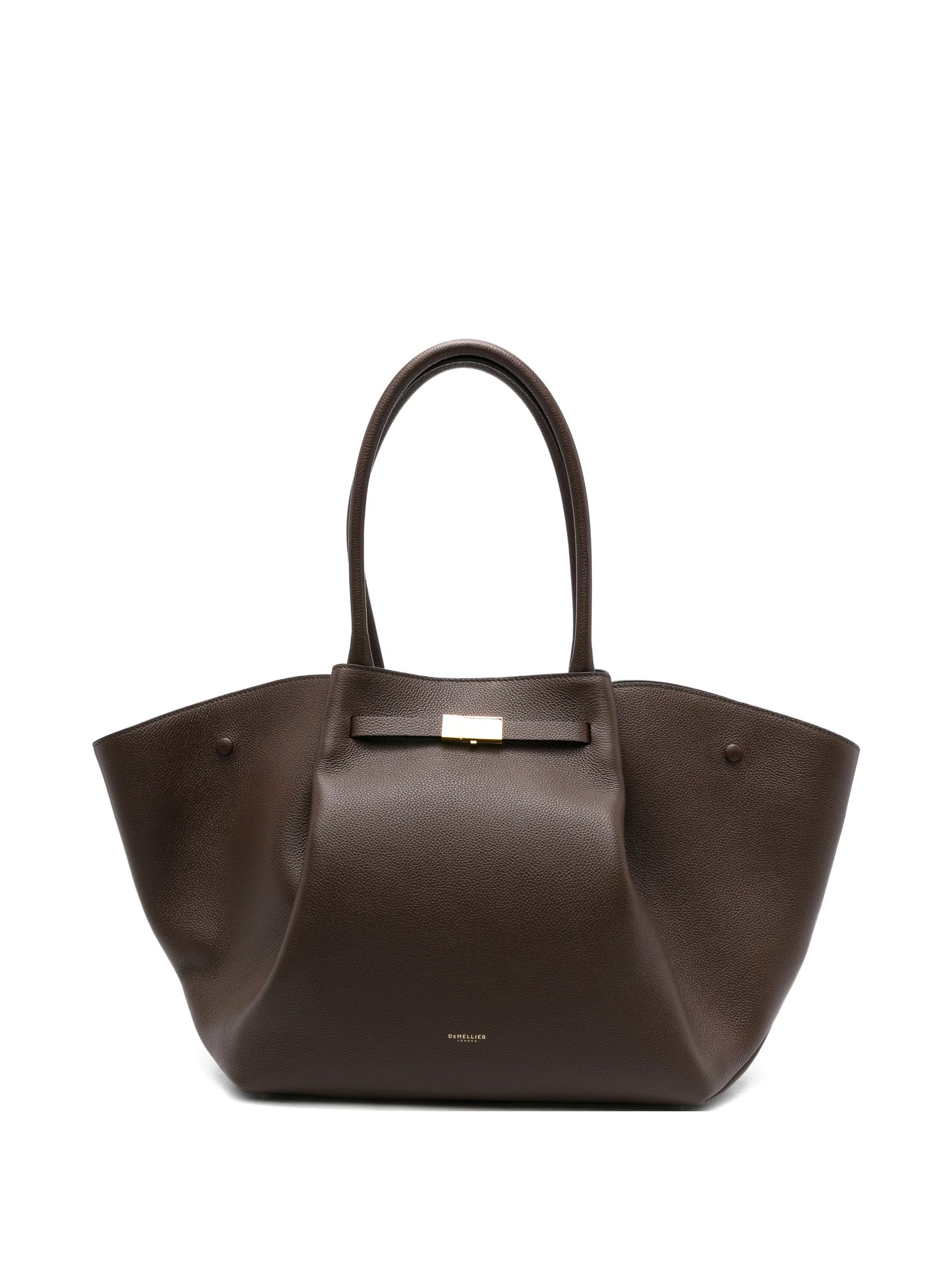 Demellier Demellier New York Buckle Leather Tote Bag