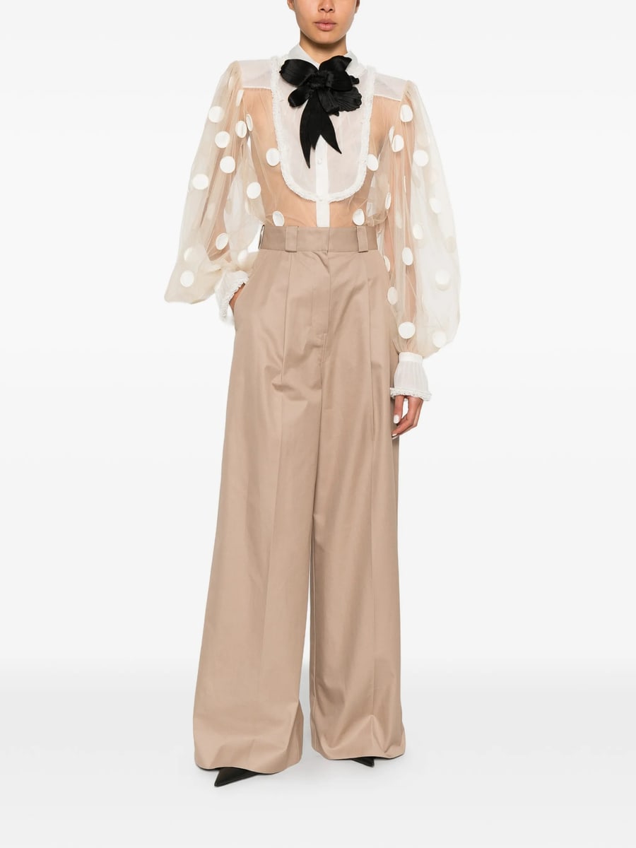 Valentino Valentino Polka-dot Blouse, view 4