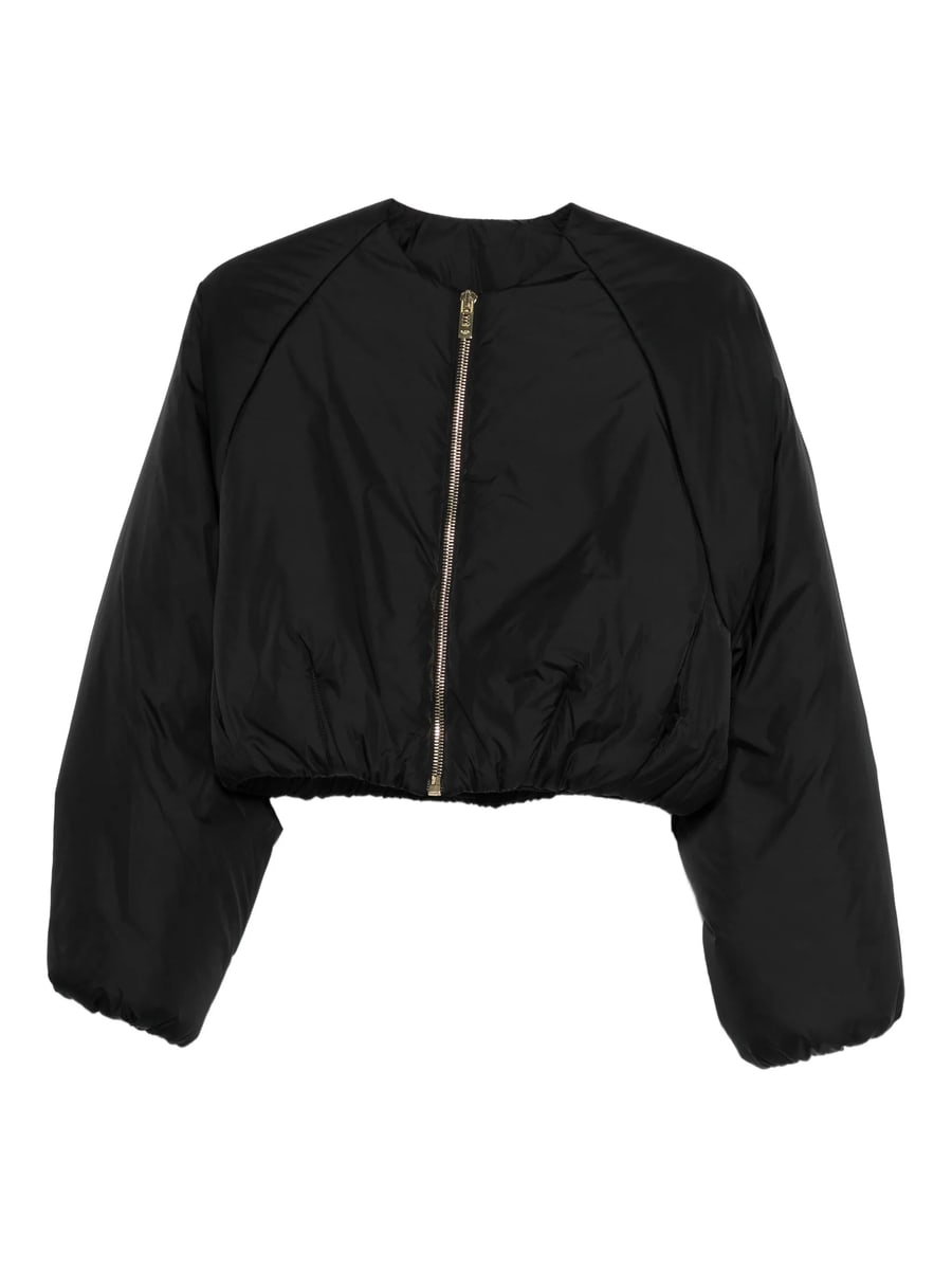 Alaïa Alaïa Pleated Bomber Jacket