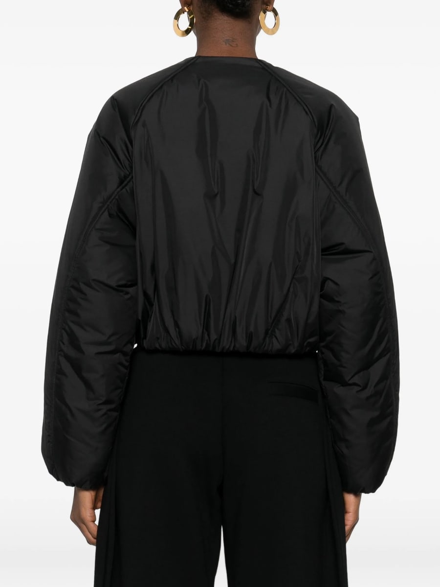 Alaïa Alaïa Pleated Bomber Jacket, view 3