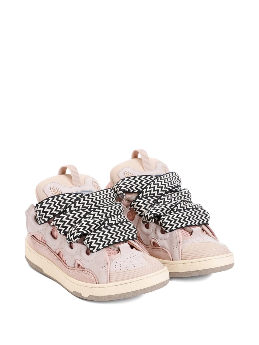 Lanvin Lanvin Zigzag-laces Sneakers, view 2
