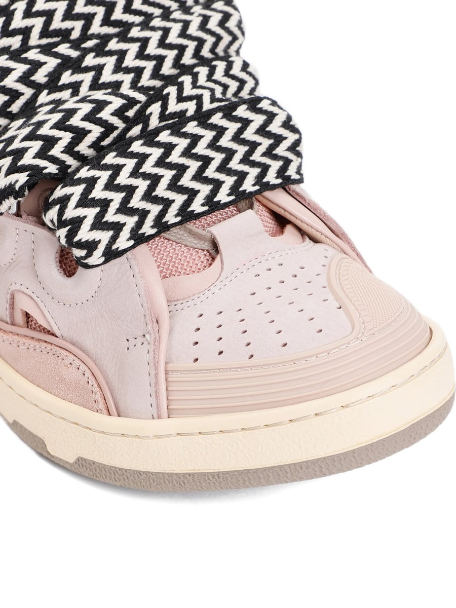 Lanvin Lanvin Zigzag-laces Sneakers, view 3