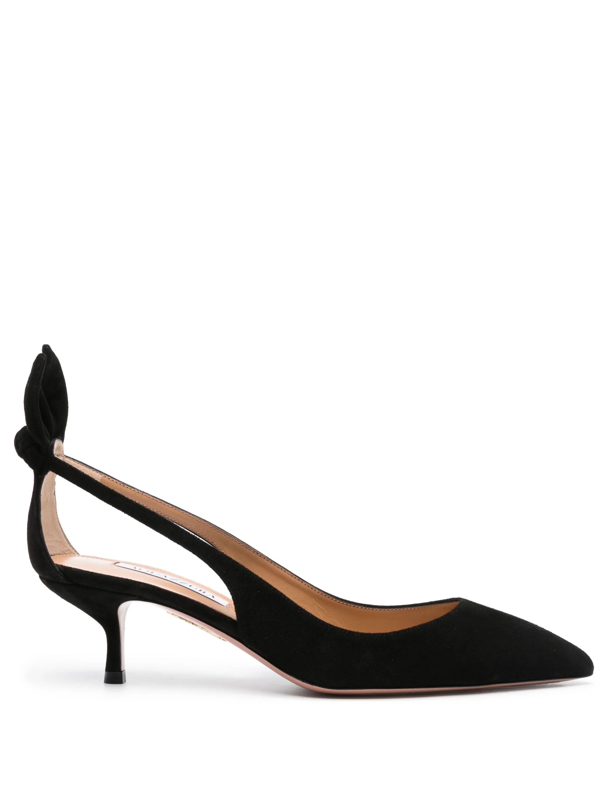 Aquazzura Aquazzura Bow-tie Suede Pumps