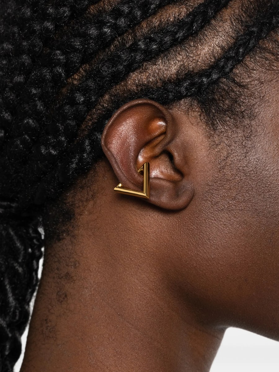 Lag World Lag World Triangle-shaped Ear Cuff, view 2