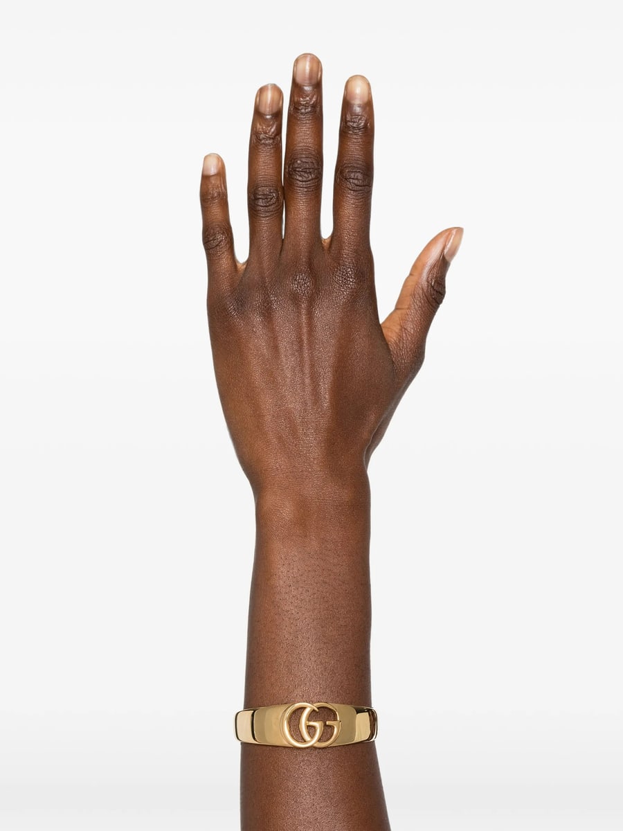 Gucci Gucci GG Marmont Cuff Bracelet, view 2