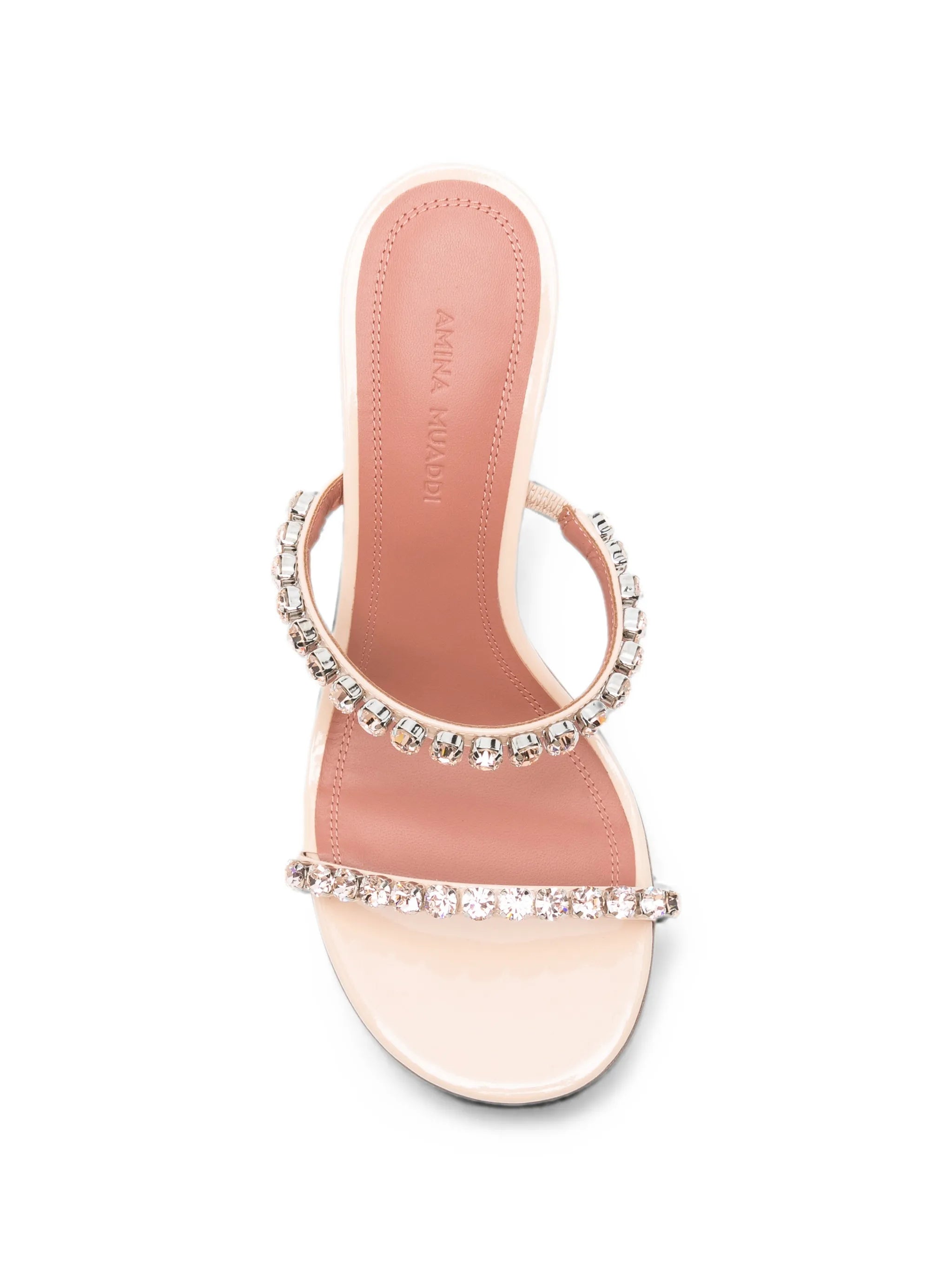 Amina Muaddi Amina Muaddi Gigi Crystal-embellished Sandals, view 2