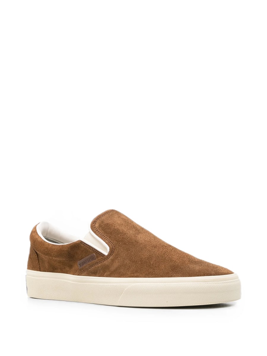 Tom Ford Tom Ford Round-toe Slip-on Loafers, view 3