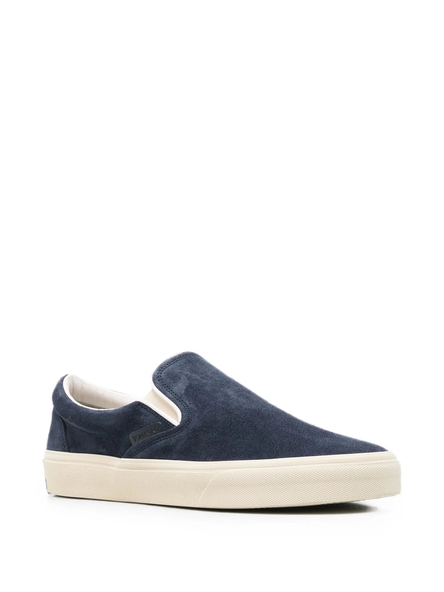 Tom Ford Tom Ford Round-toe Slip-on Loafers, view 3