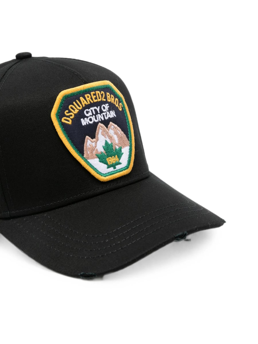 Dsquared2 Dsquared2 Logo-embroidered Baseball Cap, view 3