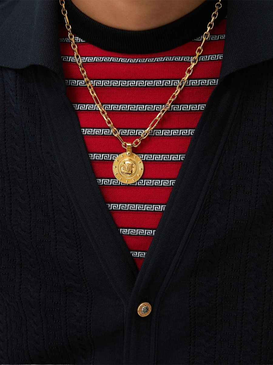 Versace Versace Irradia Necklace, view 4