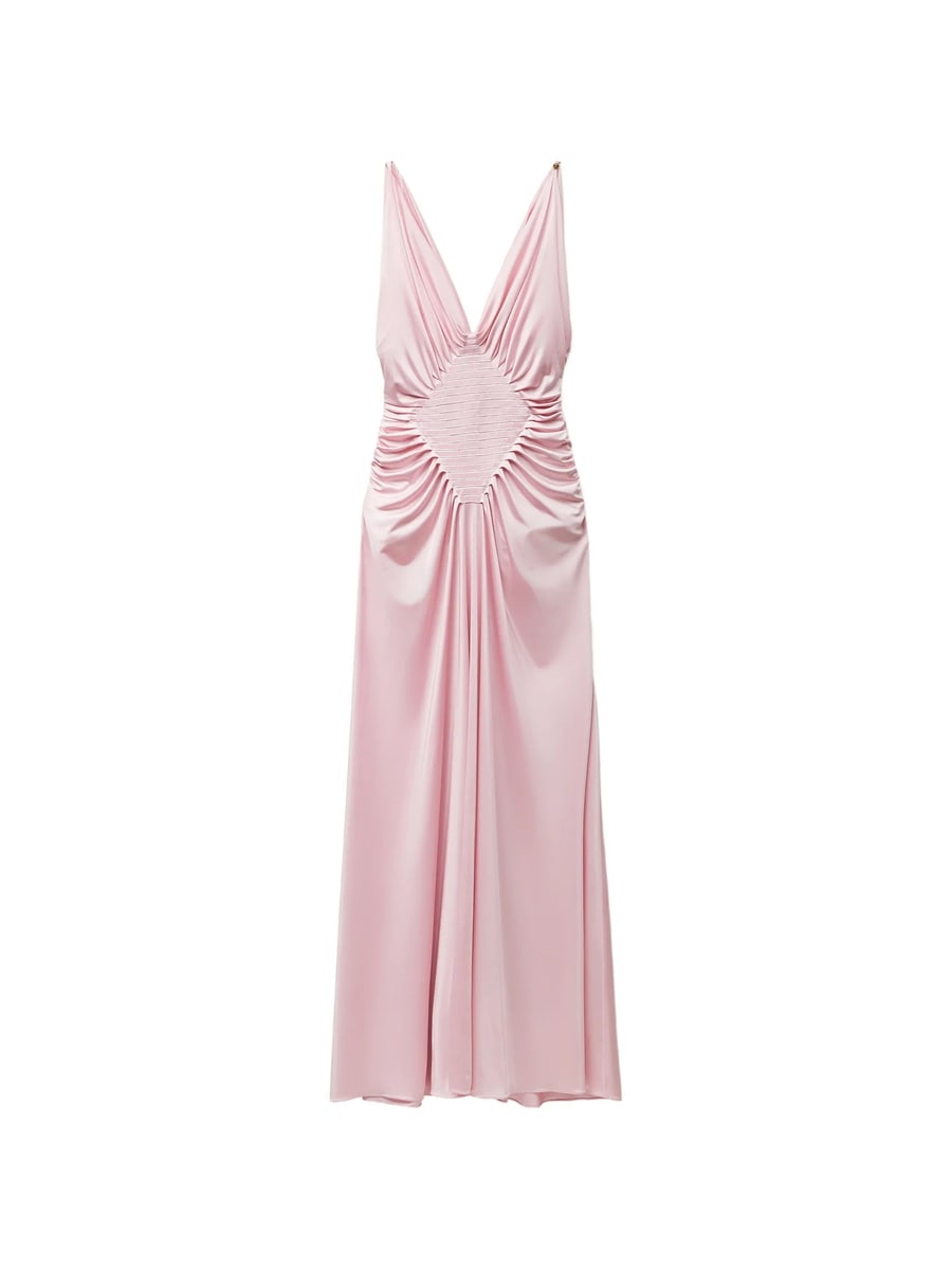 Versace Versace Viscose-jersey Draped Gown