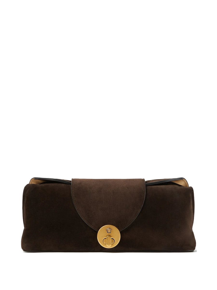 Versace Versace Vivian Suede Clutch