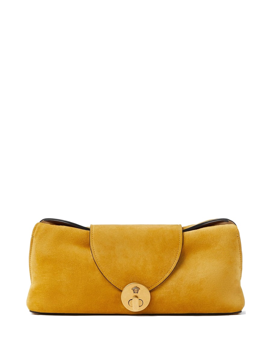 Versace Versace Vivian Suede Clutch